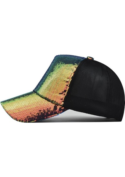 Kap Moda Rahat Payetler Örgü Beyzbol Şapkası Ayarlanabilir Snapback Şapkalar Kadın Erkek Hip Hop Açık Eş Şapkası (Yurt Dışından) fiyatları