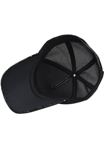 Kap Moda Rahat Payetler Örgü Beyzbol Şapkası Ayarlanabilir Snapback Şapkalar Kadın Erkek Hip Hop Açık Eş Şapkası (Yurt Dışından) indirimleri