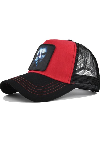 Yeni Yaz Beyzbol Şapkaları Hip Hop Snapback Örgü Kemik Kamyon Şoförü Şapkaları Kadın Erkek Palyaço Nakış Casquette Balıkçılık Şapkası (Yurt Dışından)