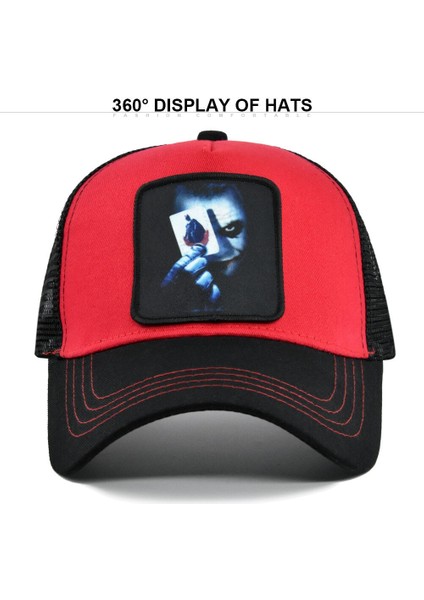Yeni Yaz Beyzbol Şapkaları Hip Hop Snapback Örgü Kemik Kamyon Şoförü Şapkaları Kadın Erkek Palyaço Nakış Casquette Balıkçılık Şapkası (Yurt Dışından) indirimleri