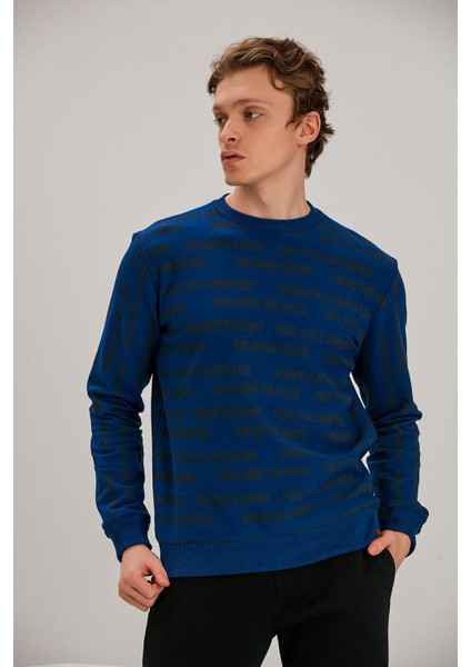 Alexander Gardi Alexandergardı Baskılı Sweatshirt (E22-729A)