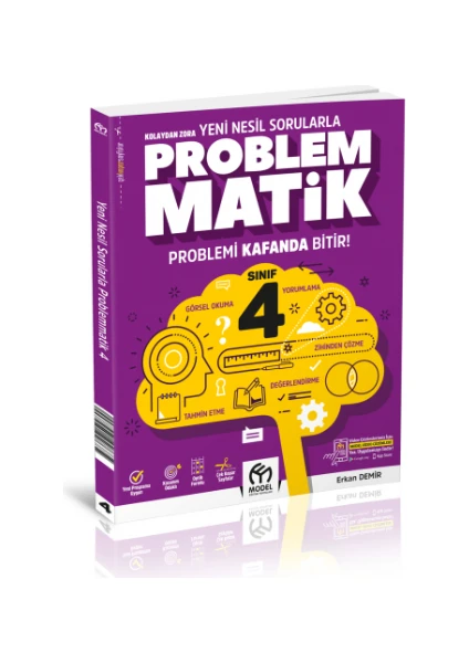 Model Eğitim Yayıncılık 4. Sınıf Kolaydan Zora Yeni Nesil Sorularla Problemmatik