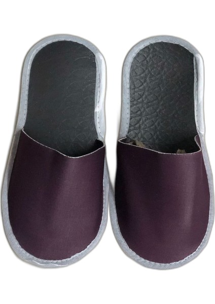 Tek Kullanımlık Bordo Terlik 10 Çift
