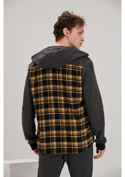 Alexandergardı Kapüşonlu Düğmeli Oversize Hırka (E21-61501) fırsatları