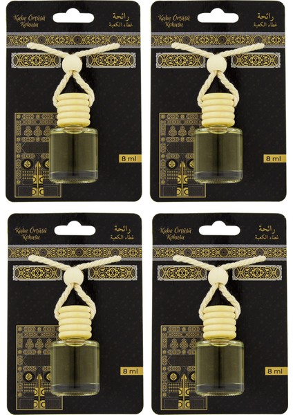 Kabe Örtüsü Kokusu 8 ml Araba Kokusu Cam Şişe 4 Adet fiyatları