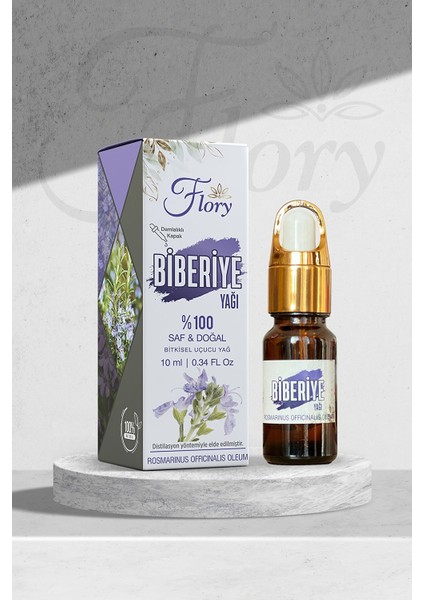 Flory Biberiye Yağı (Saf) 10 ml