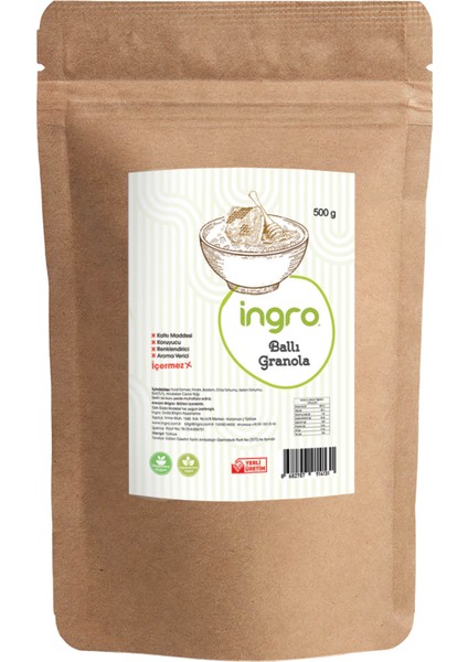 Ingro Ballı Granola 500 G