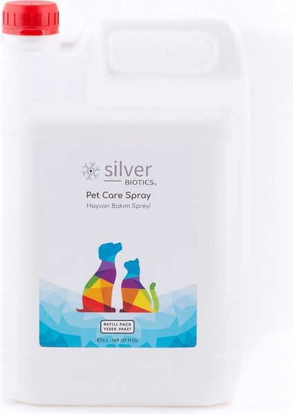 Hayvan Tüy ve Deri Bakı m Spreyi 5 lt Yedek Paket-Refı lt Pack