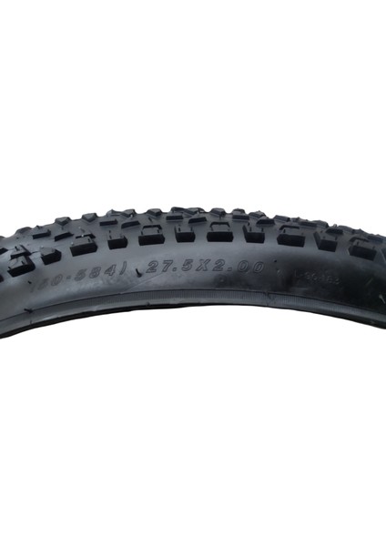 27.5x2.00 Dış Lastik Telli 50-584 mm Siyah