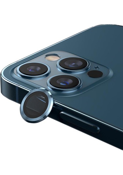 Apple iPhone 13 Pro / 13 Pro Max Toz Geçirmez Temperli Kamera Lens Koruyucu