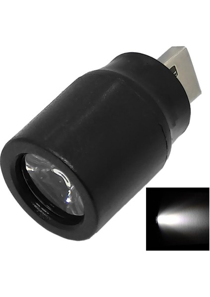 Aydınlatma / Dış Mekan / Seyahat Için USB 5V 0.5A Mini LED Güçlü Işık Spot - Siyah (Yurt Dışından)