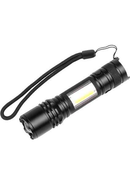 XHP90+COB LED Işık Kaynağı Dahili Pil Endüksiyonlu El Feneri 1505 (Yurt Dışından)