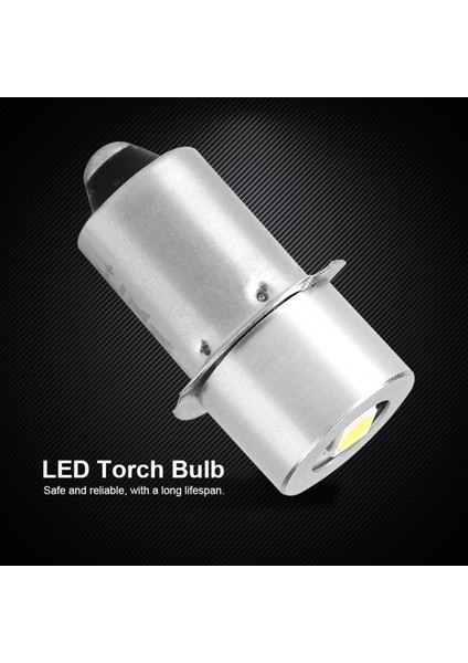 1 Adet P13.5S 1W LED El Feneri Yedek Ampul Torch Lambası Acil Çalışma Işığı (9V) (Yurt Dışından)