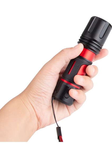 Zhıshunjıa LED El Feneri Alüminyum Alaşımlı Parlak L2 Yakınlaştırmalı El Feneri (Yurt Dışından) indirimleri