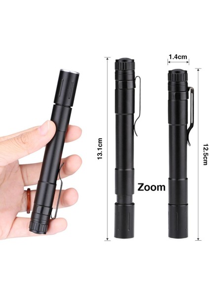 Q5 LED El Feneri Klipsi Mini Torch Kalem Işığı Aaa Lamba Küçük Lamba (Yurt Dışından)