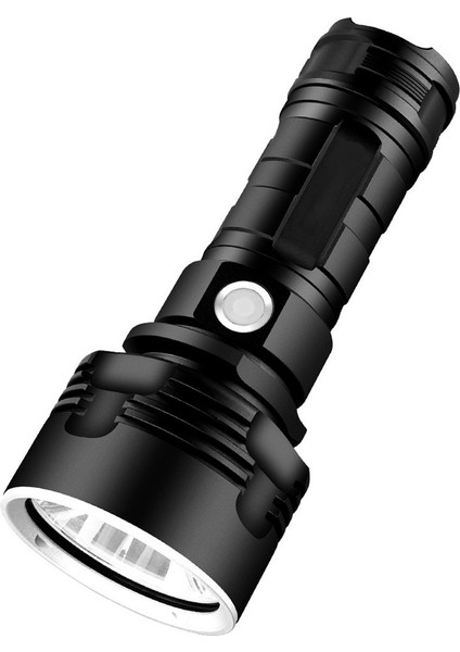 Güçlü LED El Feneri XHP50 Torch USB Şarj Edilebilir Su Geçirmez Lamba Ultra Parlak (Yurt Dışından) fırsatları