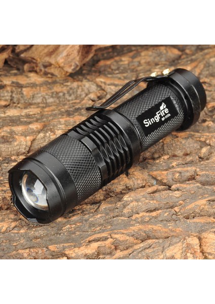 Singfire SF-117A 280LM 3 Modlu Yakınlaştırmalı El Feneri W/ Xp-E R2 - Siyah (Yurt Dışından)