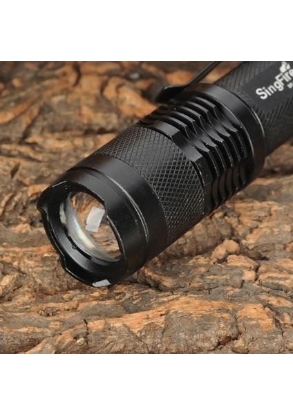 Singfire SF-117A 280LM 3 Modlu Yakınlaştırmalı El Feneri W/ Xp-E R2 - Siyah (Yurt Dışından) modelleri