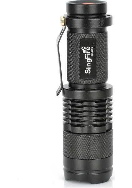 Singfire SF-117A 280LM 3 Modlu Yakınlaştırmalı El Feneri W/ Xp-E R2 - Siyah (Yurt Dışından) indirimleri