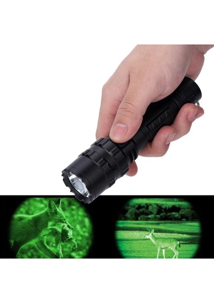 USB Char G Taşınabilir Su Geçirmez LED Açık Hava Avcılığı Acil Durum Için Yüksek Işık El Feneri 10W (Yurt Dışından)