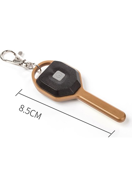 Te Abs LED El Feneri Işık Mini Anahtar Şekli Anahtarlık Yüzük Anahtarlık Lamba Torch (Yurt Dışından) modelleri