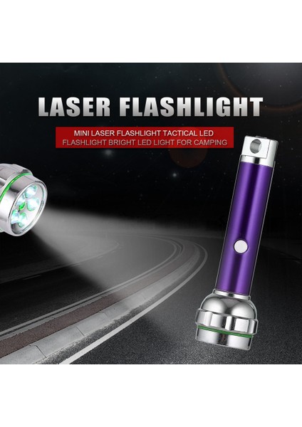 Te Mini Lazer El Feneri Taktik LED El Feneri Kamp Için Parlak LED Işık (Yurt Dışından) fiyatları