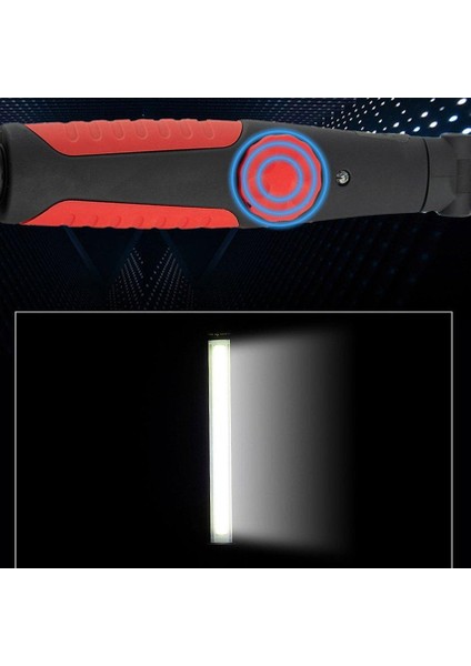 Fu LED Çalışma Işığı USB Şarj Araba Tamir Işığı Dış Mekan Acil El Feneri - Siyah (Yurt Dışından) fırsatları