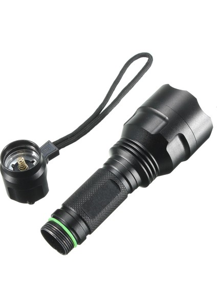 Pratik Mavi 600LM Q5 LED Yakınlaştırılabilir Mini El Feneri 1 Mod +1*14500+ŞARJ Cihazı (Yurt Dışından) fiyatları