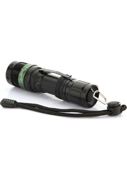 Elfeland 10000LM LED 3mode Zumlanabilir El Feneri + 18650 Pil +18650 (Yurt Dışından) fırsatları