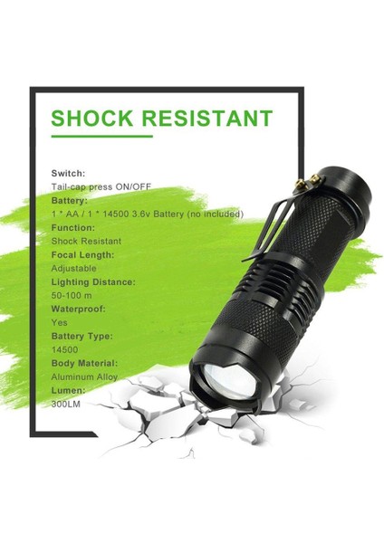 Lala Taşınabilir Q5 LED El Feneri Torch Ayarlanabilir Lamba Açık Hava Etkinliği Için 300LM (Yurt Dışından) indirimleri