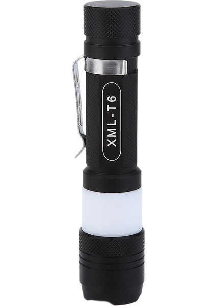 Bisiklet Bisiklet Ön Kafa El Feneri 500LM 3 Modlu LED Torch Süper Parlak - Siyah (Yurt Dışından)