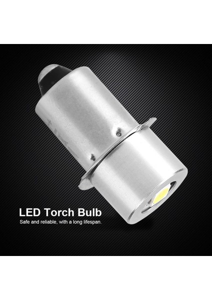 1 Adet P13.5S 1W LED El Feneri Yedek Ampul Torch Lambası Acil Çalışma Işığı (3V) (Yurt Dışından)