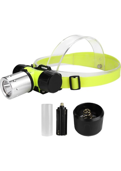 LED Su Geçirmez Kafa Işık Lambası Dış Mekan Far El Feneri Dalış Kampı Dış Mekan Için (Yurt Dışından)