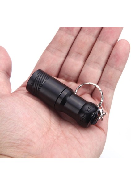 Mini Xml T6 Anahtarlık LED El Feneri Torch 3-Mode 2000LM Aydınlatma Lambası Siyah (Yurt Dışından)