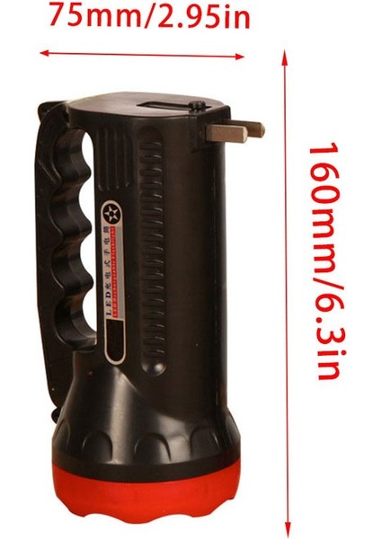 Kompakt 2 Modlu Süper Parlak El Feneri Yüksek Güçlü LED Suya Dayanıklı El Feneri (Yurt Dışından) modelleri