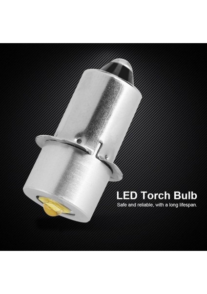 Adet P13.5S 3W LED El Feneri Yedek Ampul Torch Lambası Acil Çalışma Işığı (3V) (Yurt Dışından)