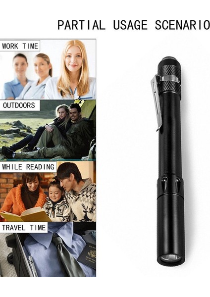 Bs PF04 Mini Kalem Güçlü Işık Iki Aaa Üç Işık Modu Tıbbi El Feneri (Yurt Dışından) indirimleri