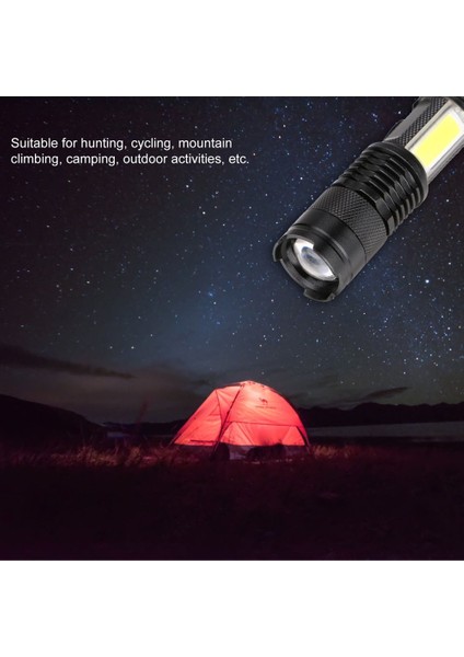 Te Suya Dayanıklı El Fenerleri Cob LED El Feneri Acil Durum Için Çalışma Işığı (Yurt Dışından) fiyatları