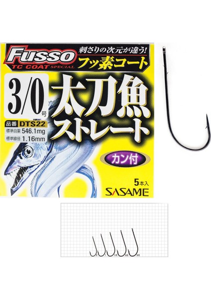 Fusso DTS22 Tc Coat Iğne modelleri