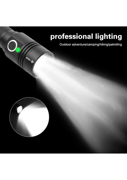09-P50 Xhp 50 5mode Taşınabilir Teleskopik Zumlanabilir USB Şarj Edilebilir LED El Feneri 18650/26650 Bisiklet Kamp Için LED Torch (Yurt Dışından) indirimleri