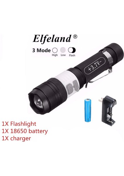 6000LM 3 Modlu T6 El Feneri Cob Işığı Samsung USB Şarj + 18650 Pil (Yurt Dışından) modelleri