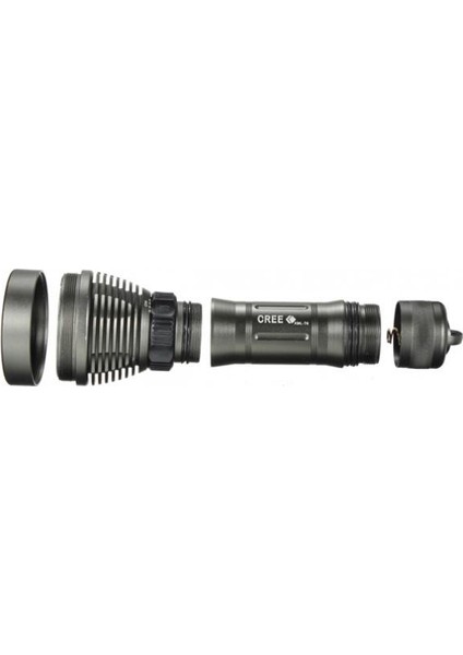 1800LM Xm-L T6 LED El Feneri -Gri (Yurt Dışından) indirimleri
