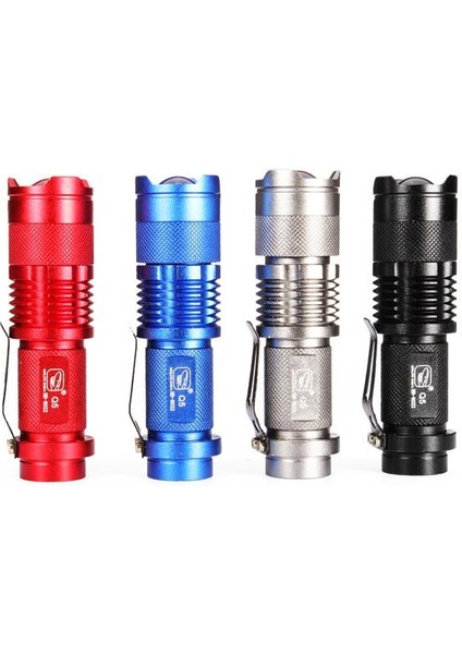 Gülen Köpekbalığı SS-8022 Q5 3 Modlu Zumlanabilir Mini LED El Feneri (Yurt Dışından) modelleri