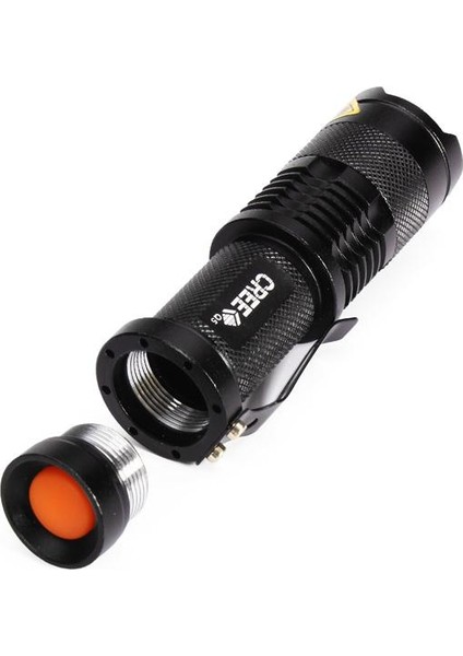 Gülen Köpekbalığı SS-8022 Q5 3 Modlu Zumlanabilir Mini LED El Feneri (Yurt Dışından) fırsatları