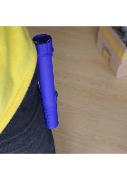 Süper Parlak Cob LED Cep Kalem Işık Muayene Çalışma Işığı Klipsli El Feneri (Yurt Dışından)