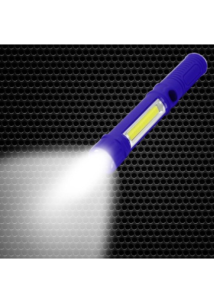 Süper Parlak Cob LED Cep Kalem Işık Muayene Çalışma Işığı Klipsli El Feneri (Yurt Dışından) fırsatları