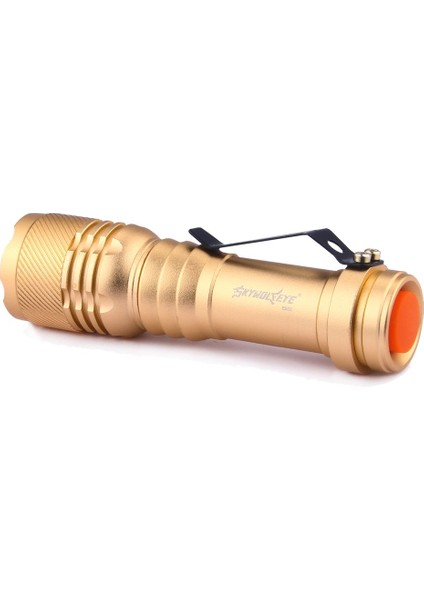 Bs Mini LED Parlama 3 Modlu Kalemlik Alüminyum El Feneri, Pil Şarj Cihazı Olmadan (Yurt Dışından)