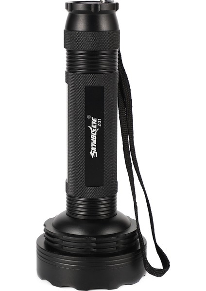 Skywolfeye Uv Ultra Violet 100 LED El Feneri Blacklight Işık 395NM Muayene Lambası Torch Alüminyum Alaşım (Yurt Dışından)