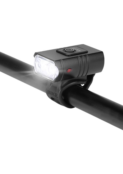 2000 Lm Mini Çift T6 Bisiklet Işıkları USB Şarj Açık Gece Sürme LED Aydınlatma Su Geçirmez El Feneri (Yurt Dışından)