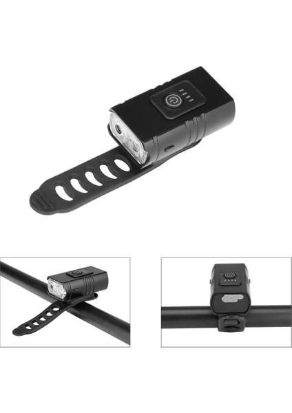 2000 Lm Mini Çift T6 Bisiklet Işıkları USB Şarj Açık Gece Sürme LED Aydınlatma Su Geçirmez El Feneri (Yurt Dışından) indirimleri